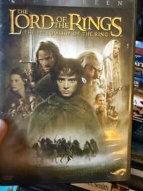 Lord of the Rings Fellowship of the Ring DVD